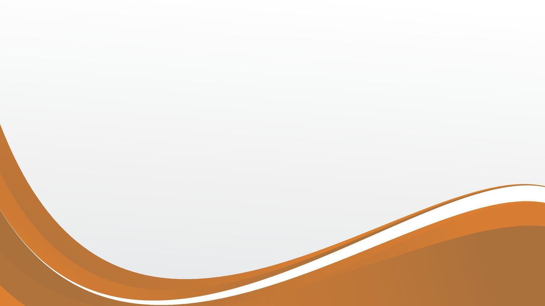 Minimalist wave background in shades of brown vector