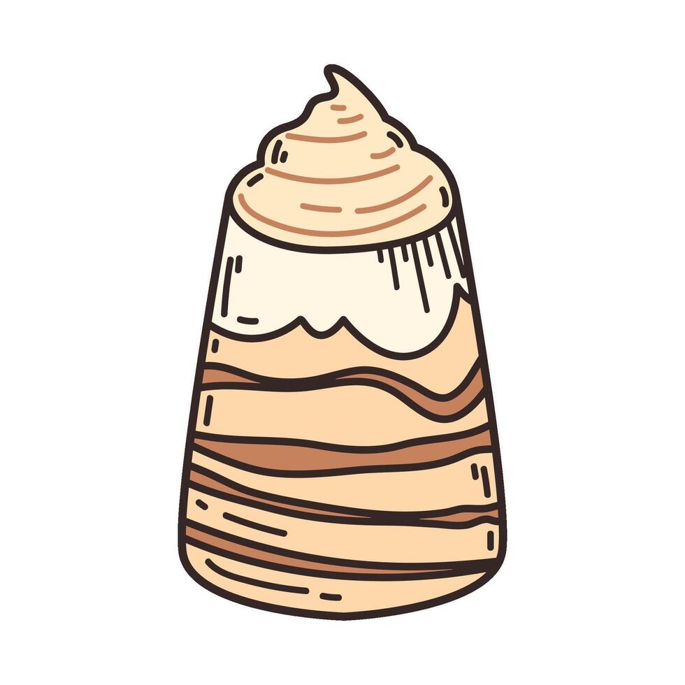 coffee cup cold isolated icon vector