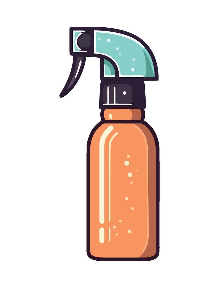 beauty product Spray bottle icon isolated vector