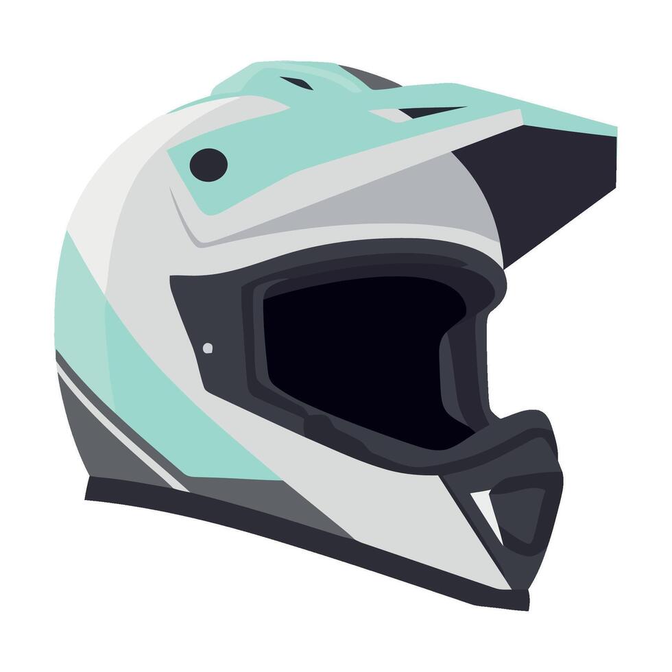 sport helmet in illustration flat design icon vector