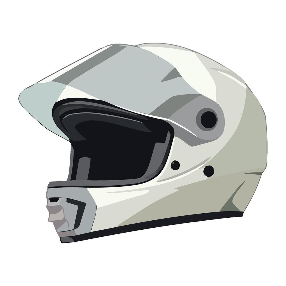 helmet for motorcycle, symbol of extreme sports icon isolated vector
