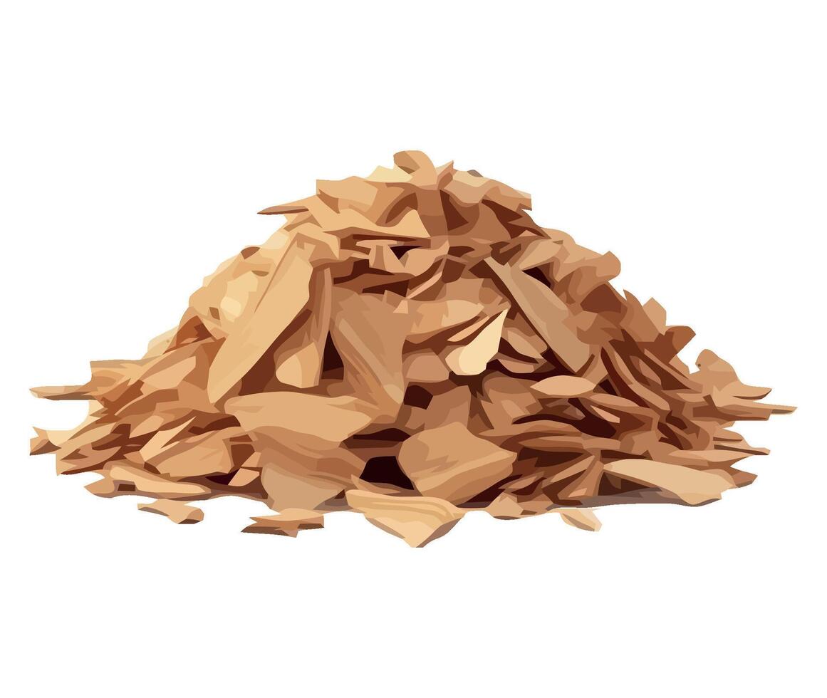 pile leaves icon isolated vector