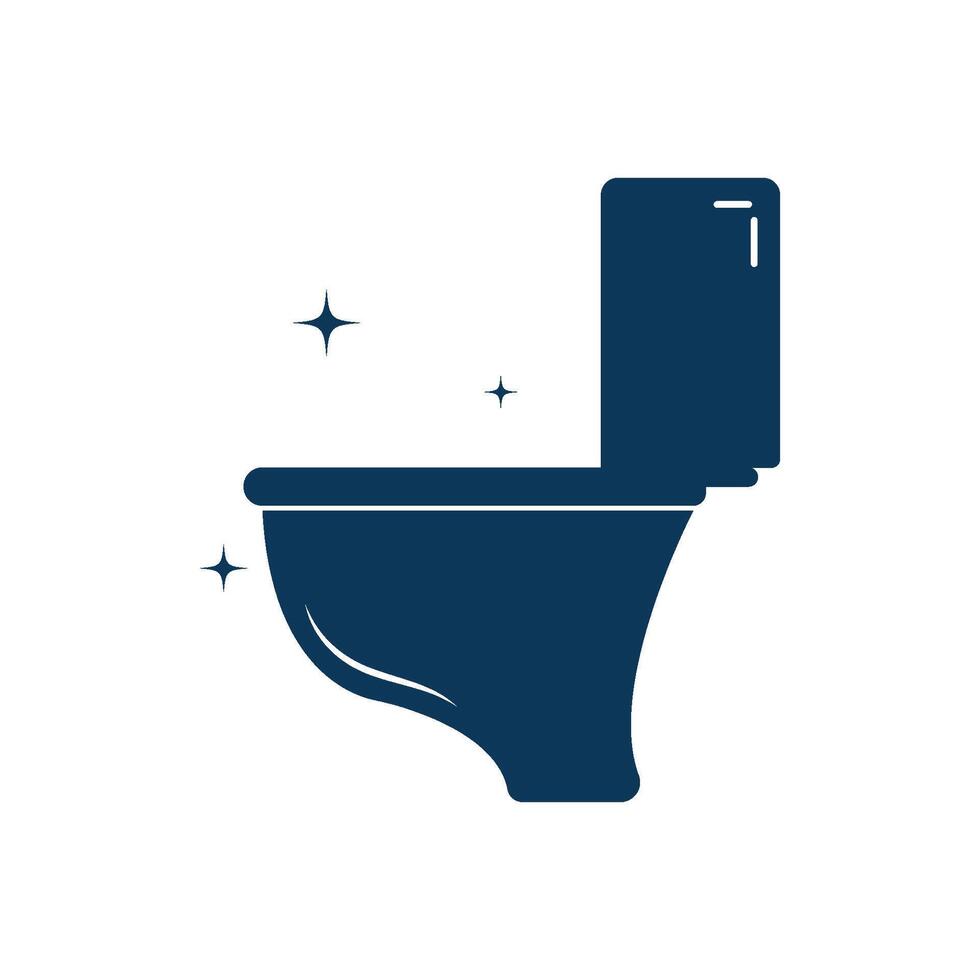 Toilet clean icon design. Toilet clean icon trendy flat style design. vector