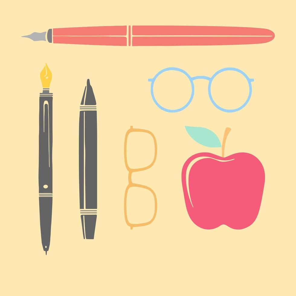 Back to School Illustration vector