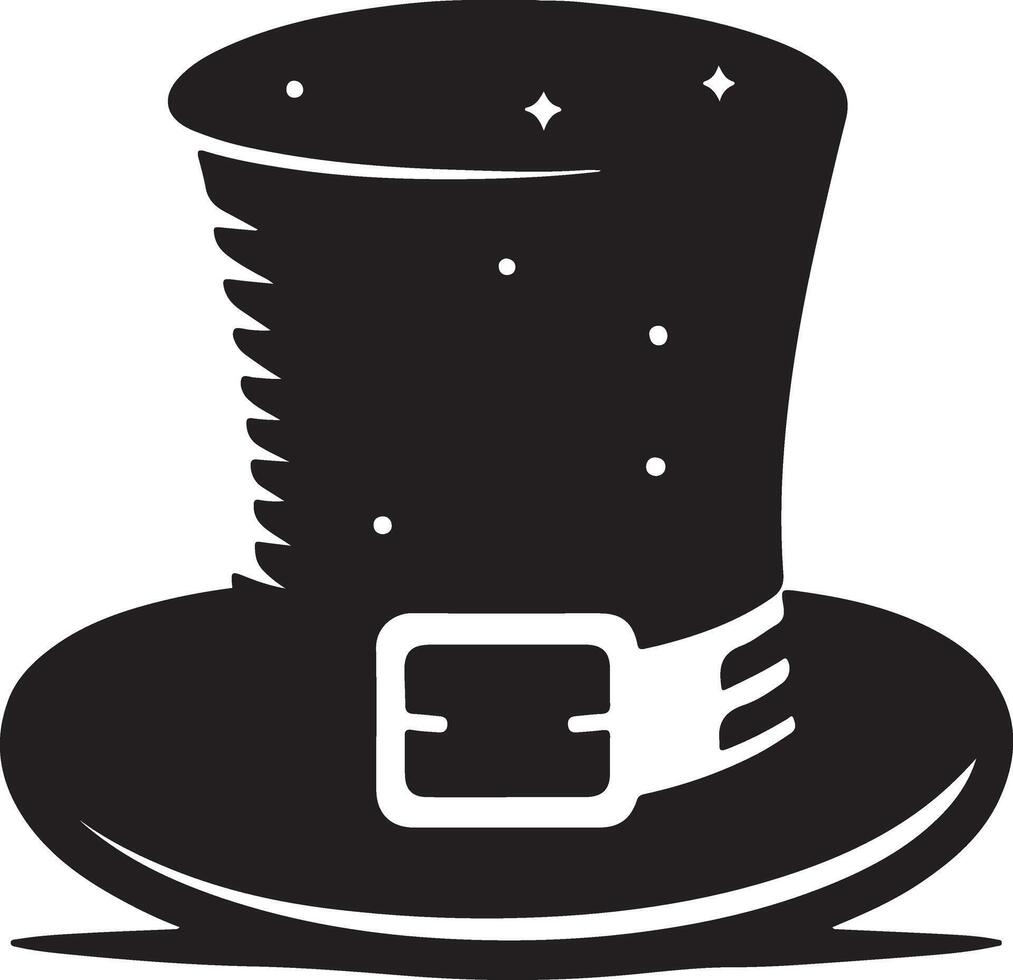 Black Top Hat vector