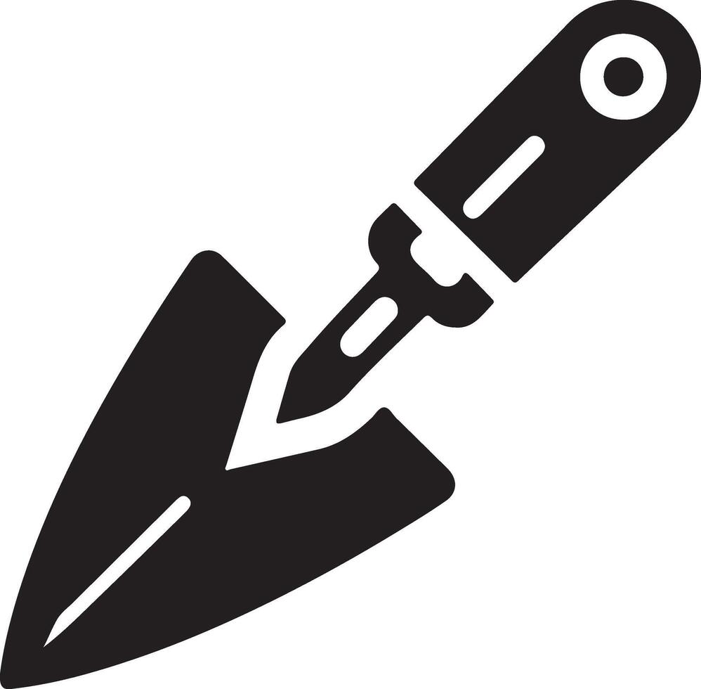 Shovels Spade Silhouette Gardening Tool vector