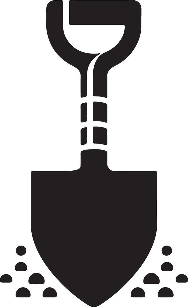 Shovels Spade For Garden vector