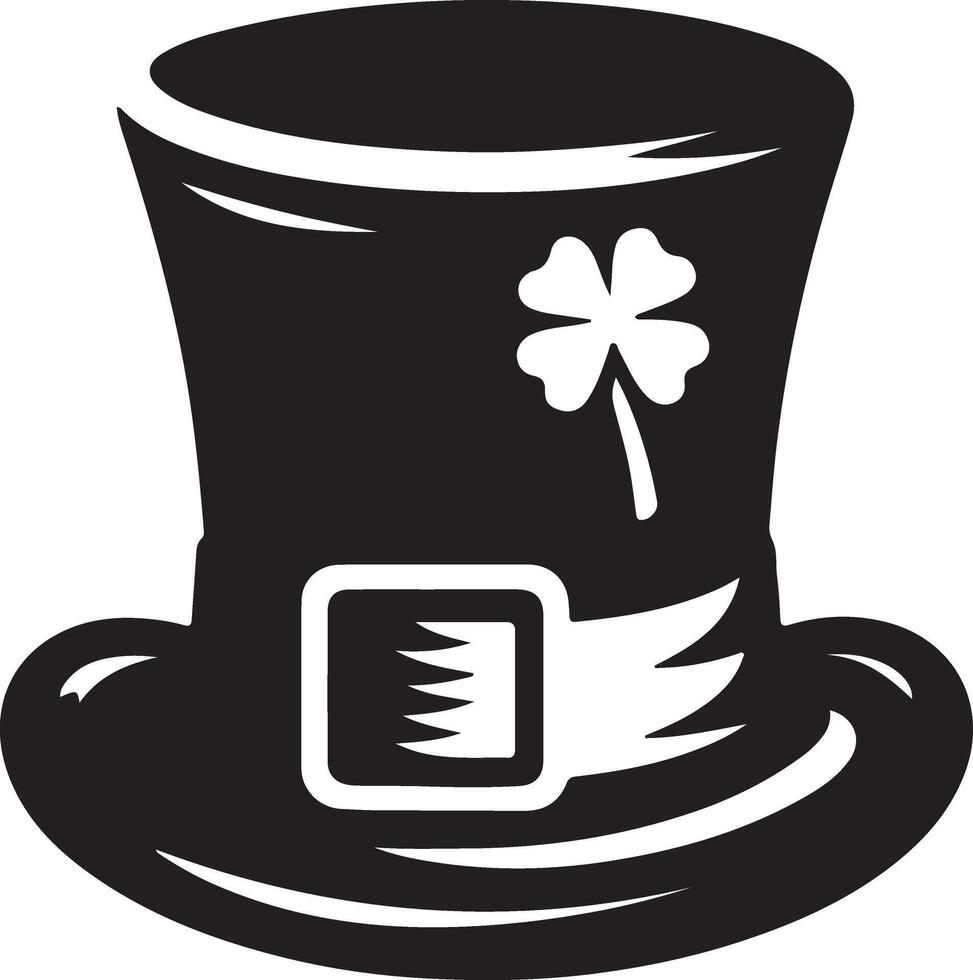 Magical Hat Black vector