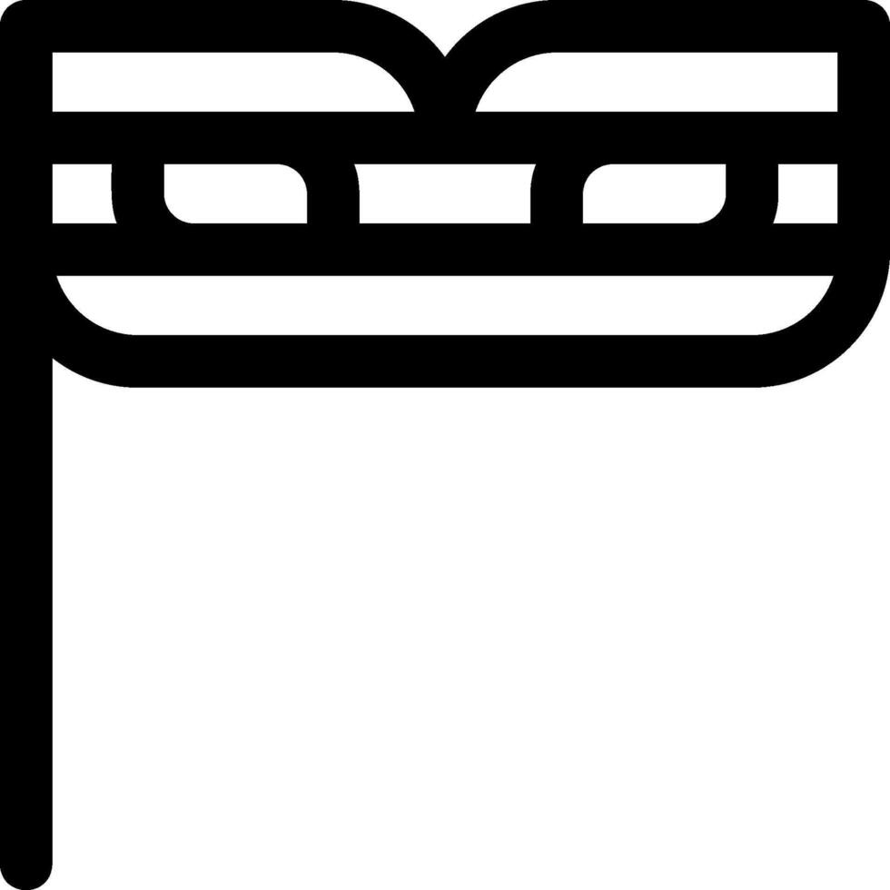 A black and white image of a book with a pair of glasses vector