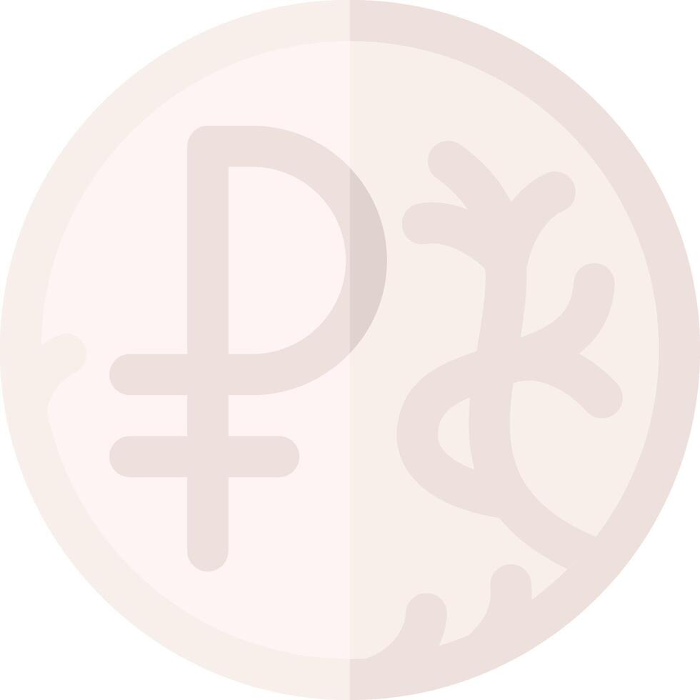A white coin with a symbol of a dollar sign vector
