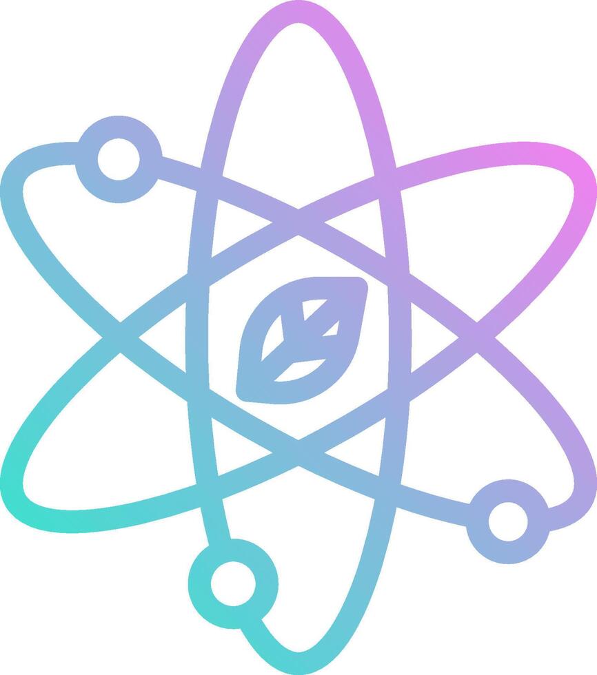 A logo for a company called atom vector