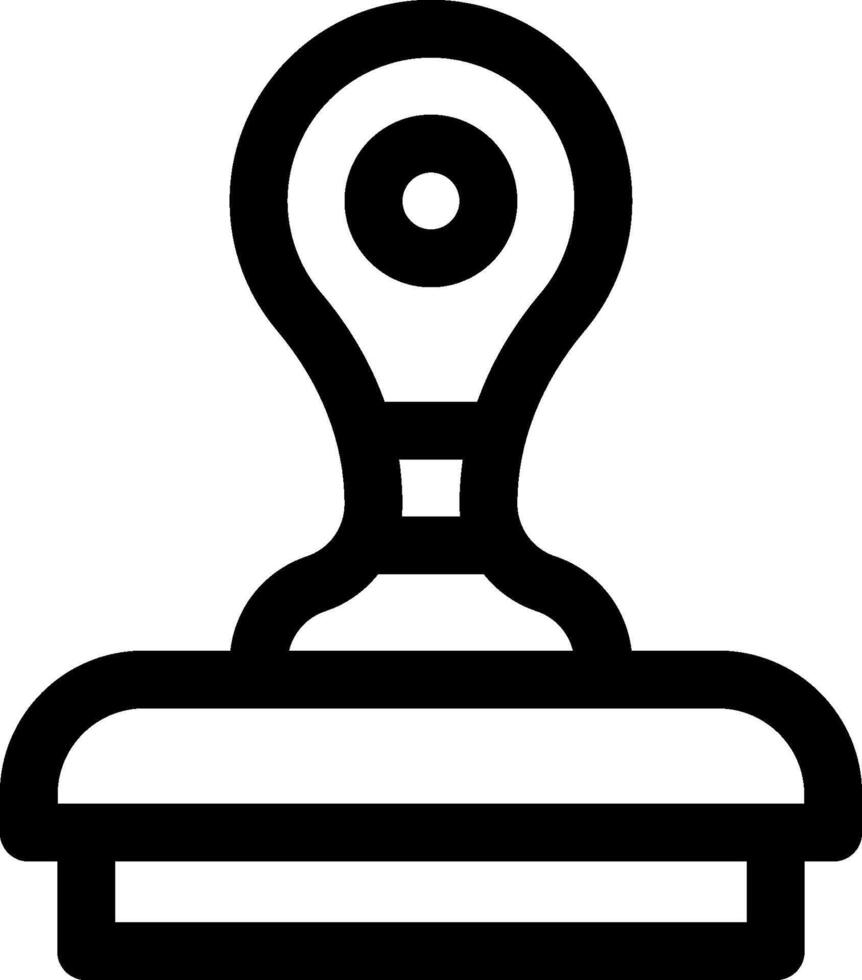 A stamp on a white background vector