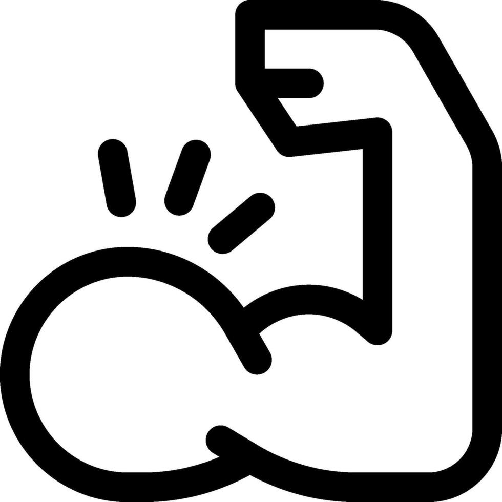 A black and white image of a hand holding a fist vector