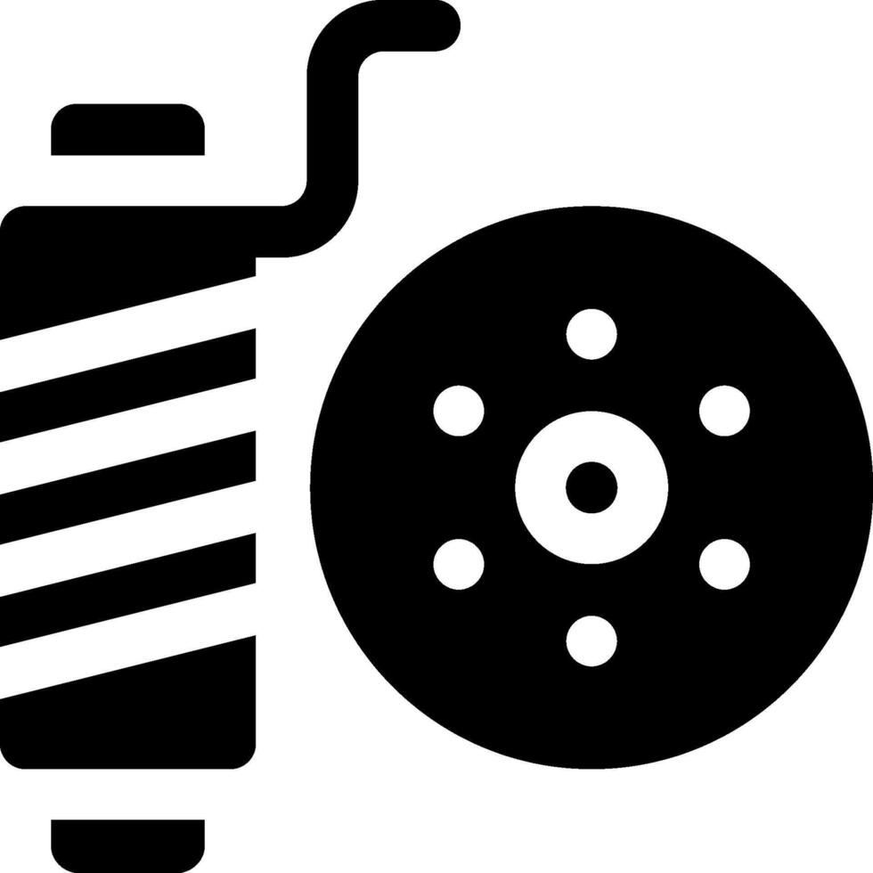 Spool and spool icon illustration vector