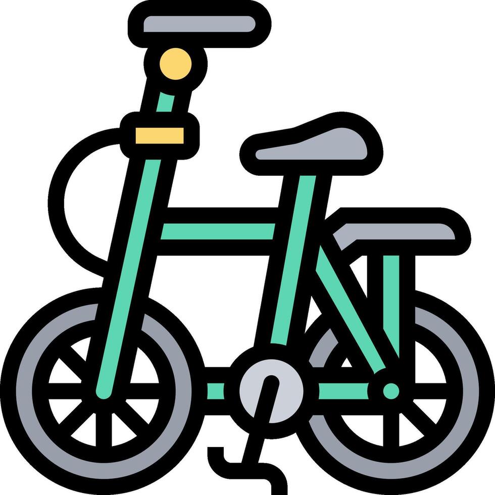 Bicycle icon illustration vector