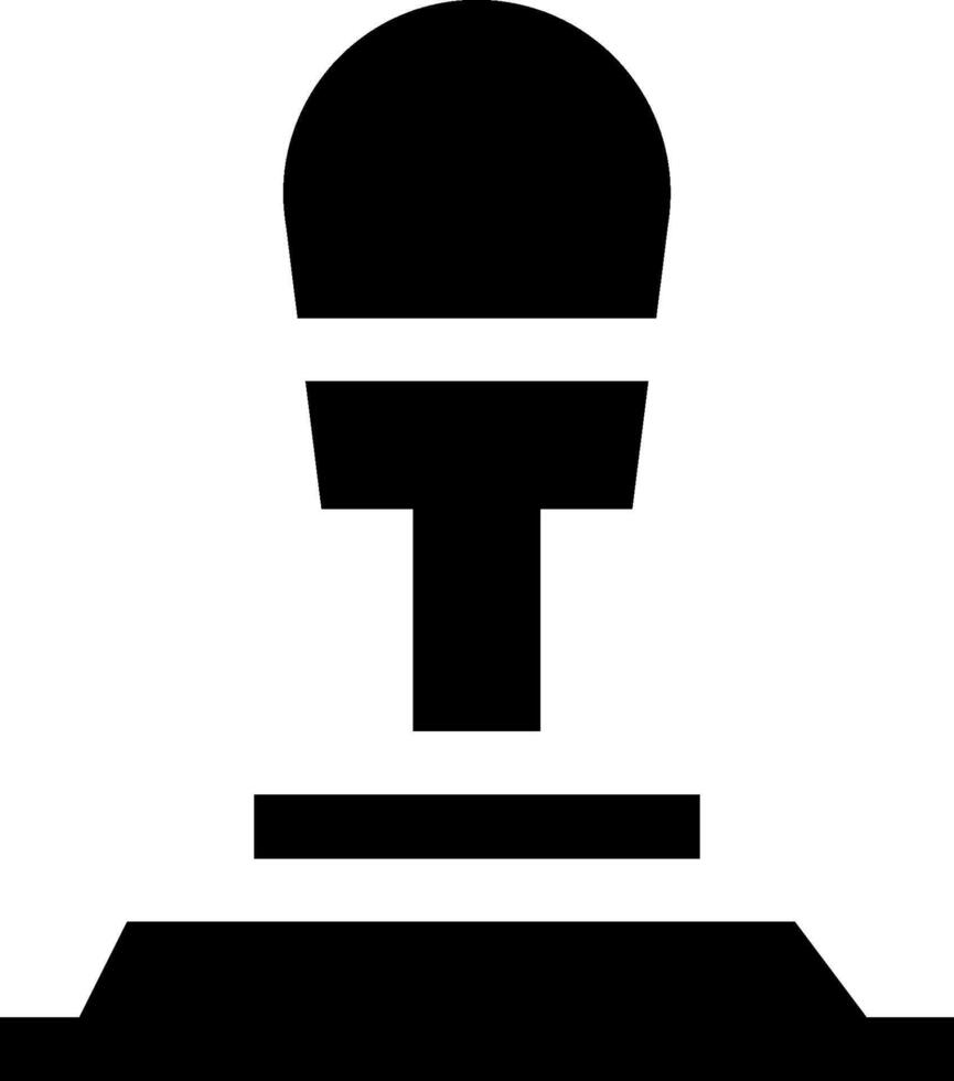 A microphone icon on a white background vector