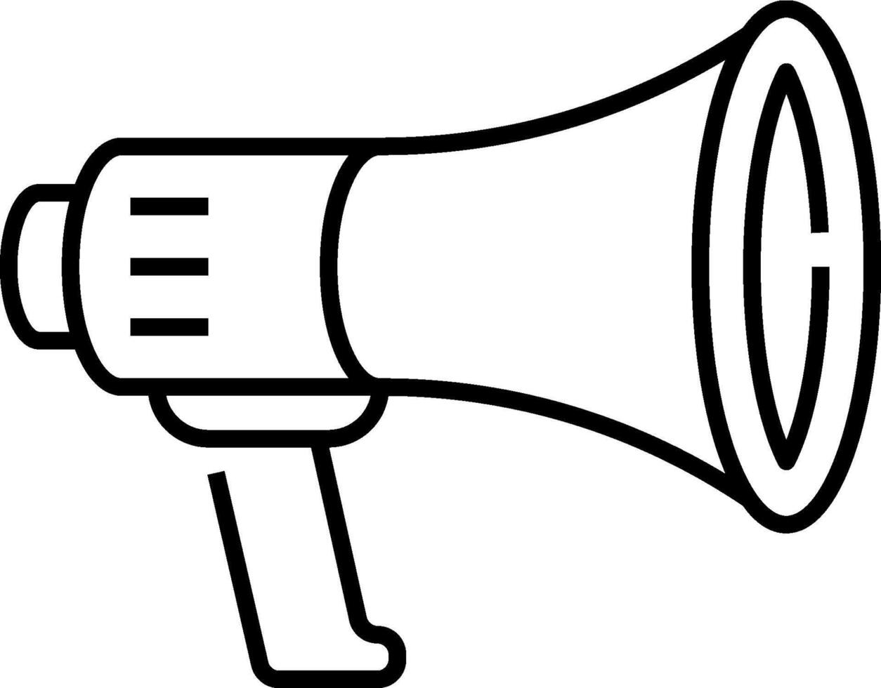 Megaphone icon illustration vector