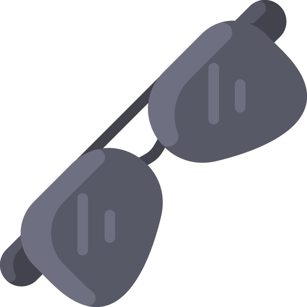 Sunglasses icon isolated on white background vector