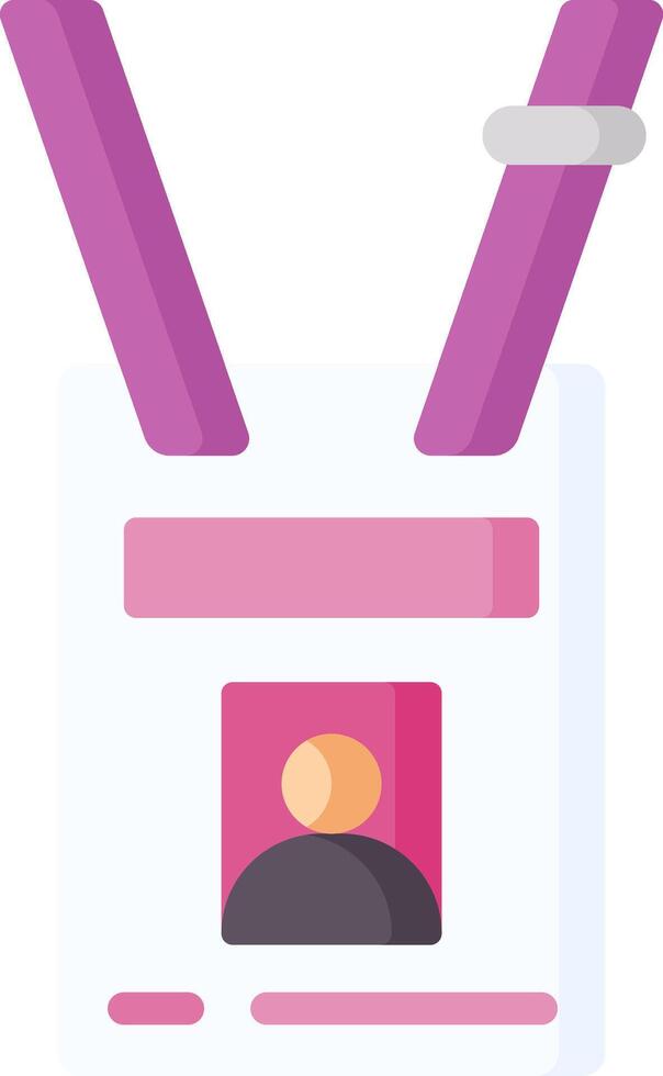 A pink and purple box with a person sitting inside vector
