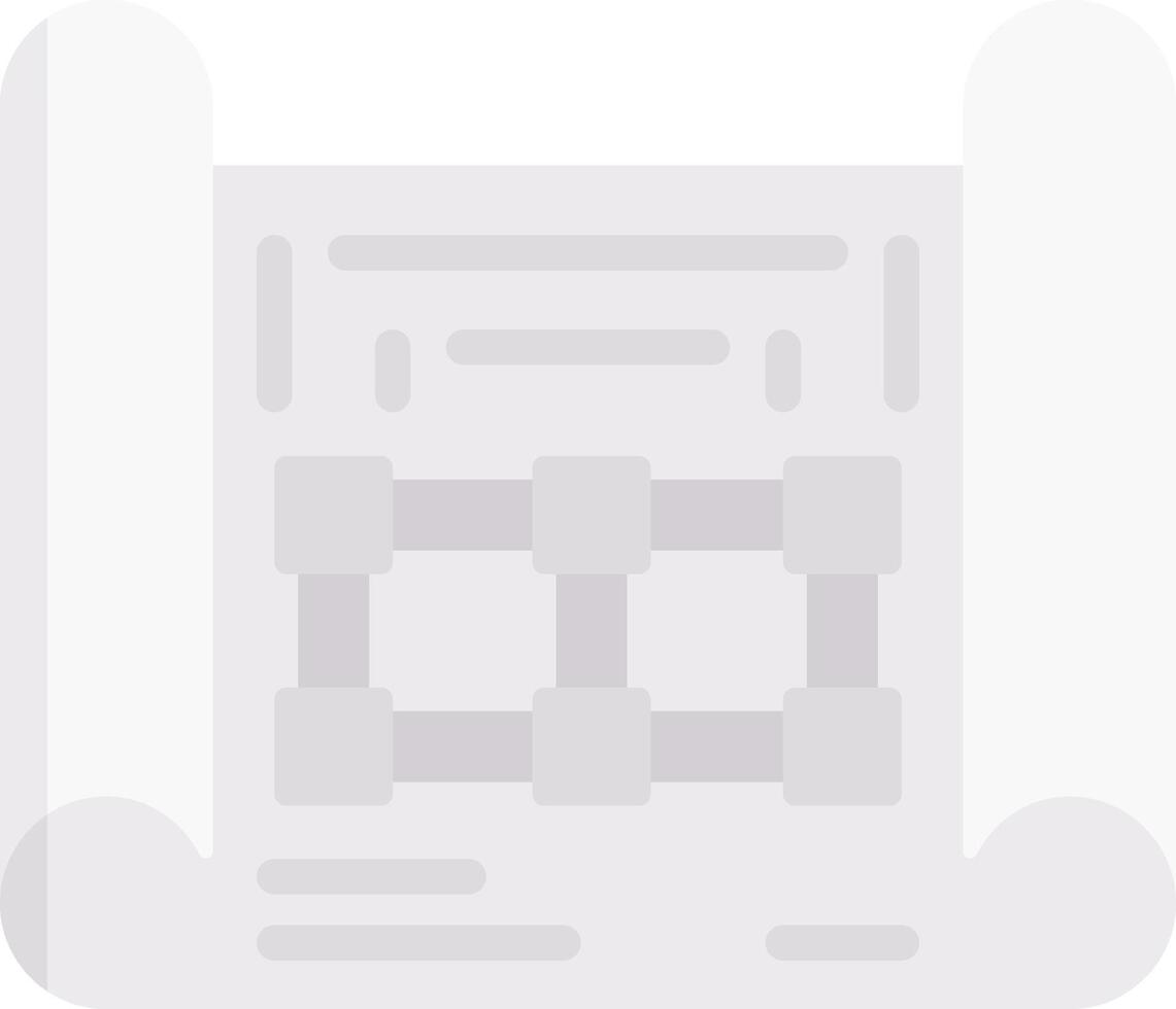 A white paper with a square shape on it vector