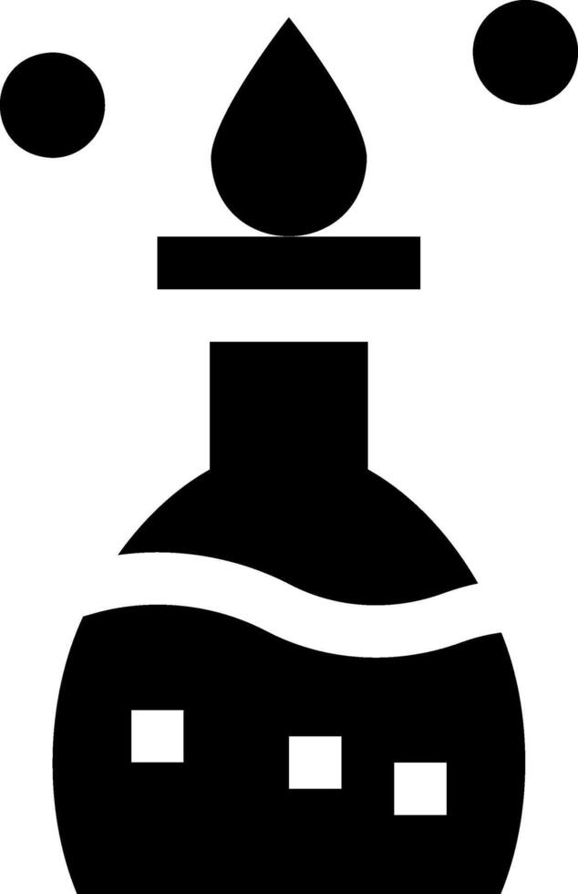 A black and white image of a bottle with a black and white vector