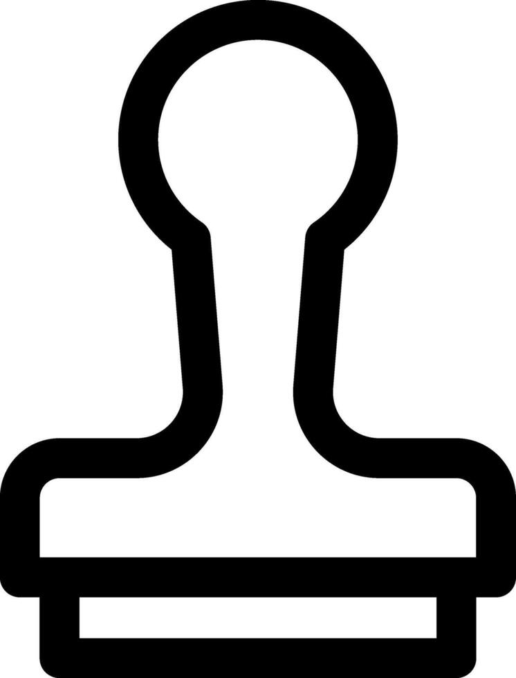 A black and white stamp with a white background vector