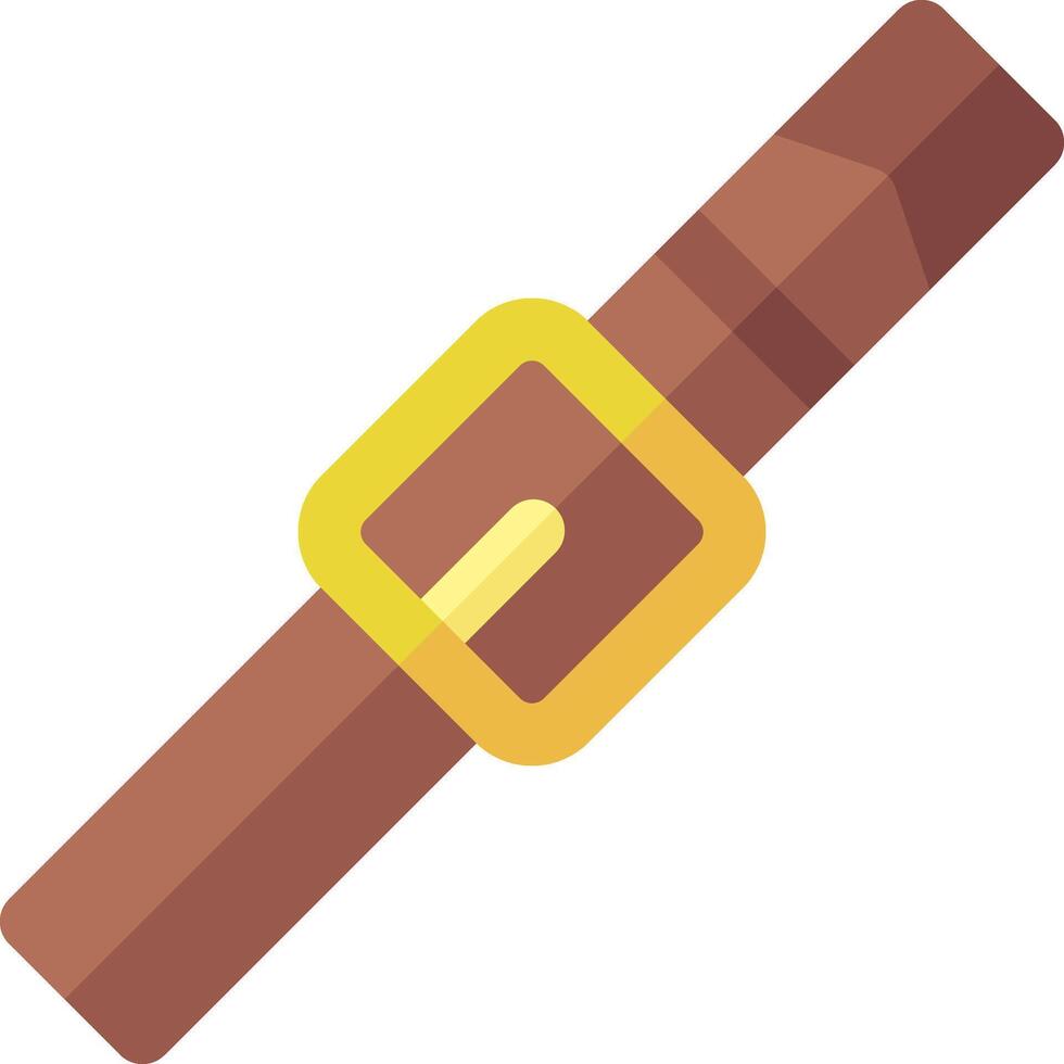 Cigar icon flat style vector