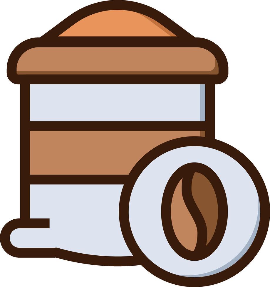Coffee grinder icon illustration vector