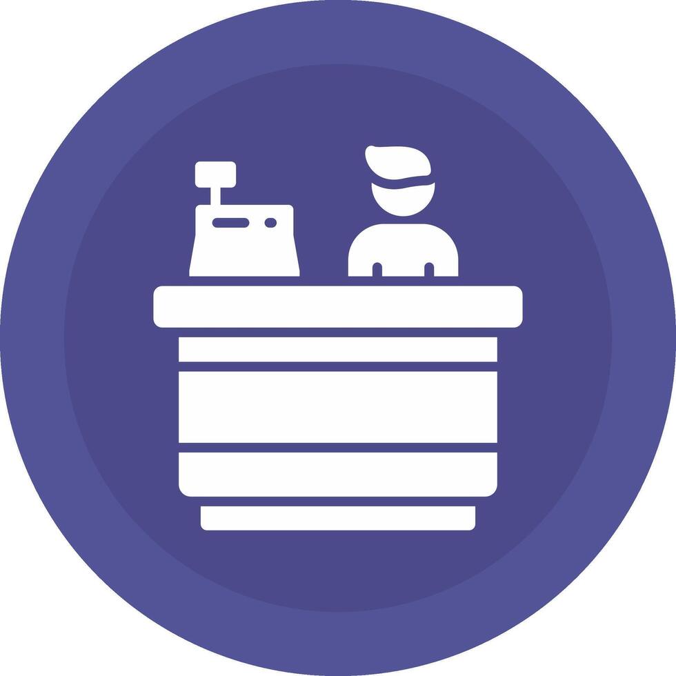 Cashier Icon Design vector