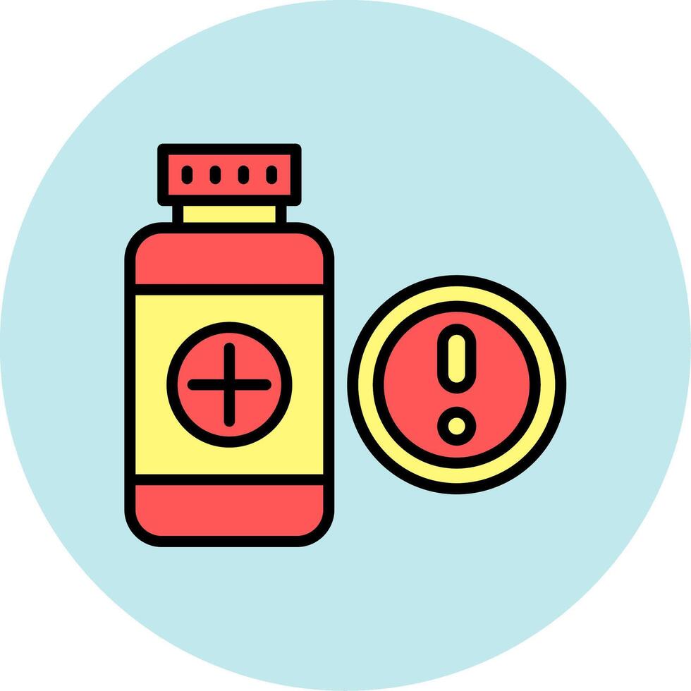 Warning Icon Design vector