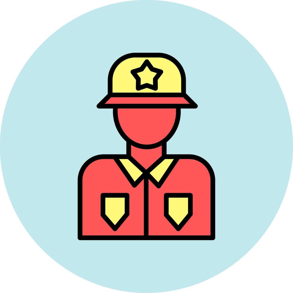 Soldier Icon Design vector