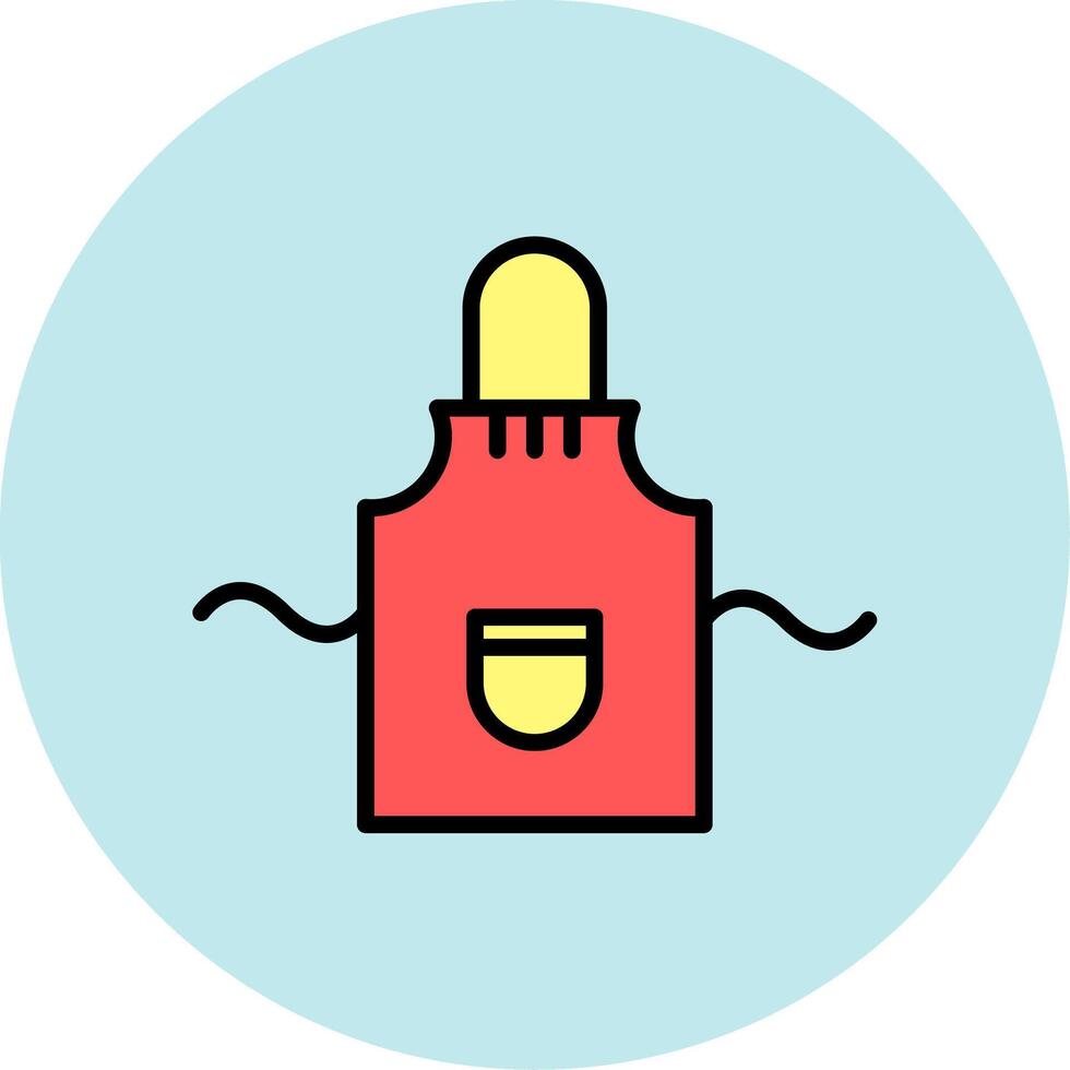 Apron Icon Design vector