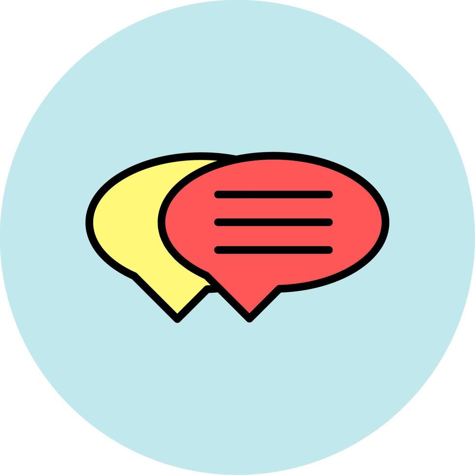 Conversation Icon Design vector