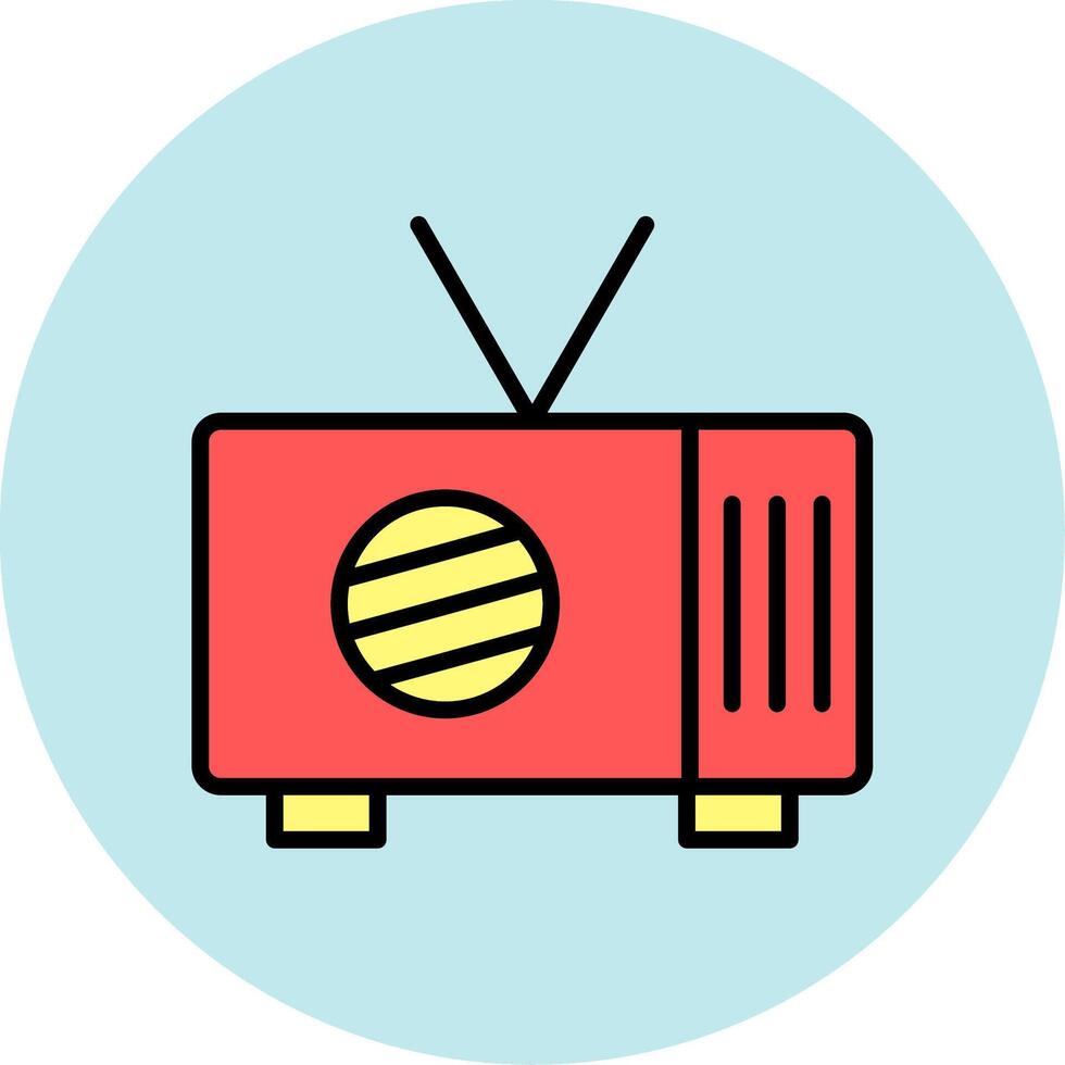 Radio Icon Design vector