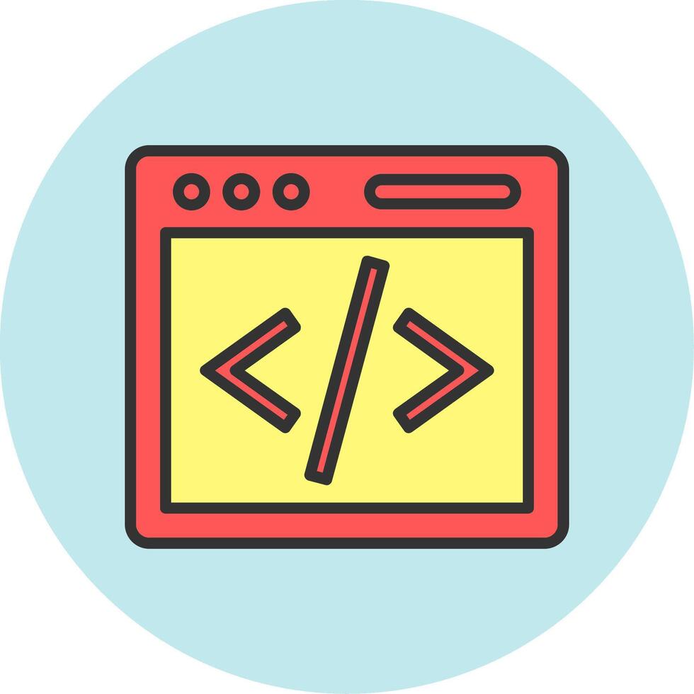 Html Icon Design vector