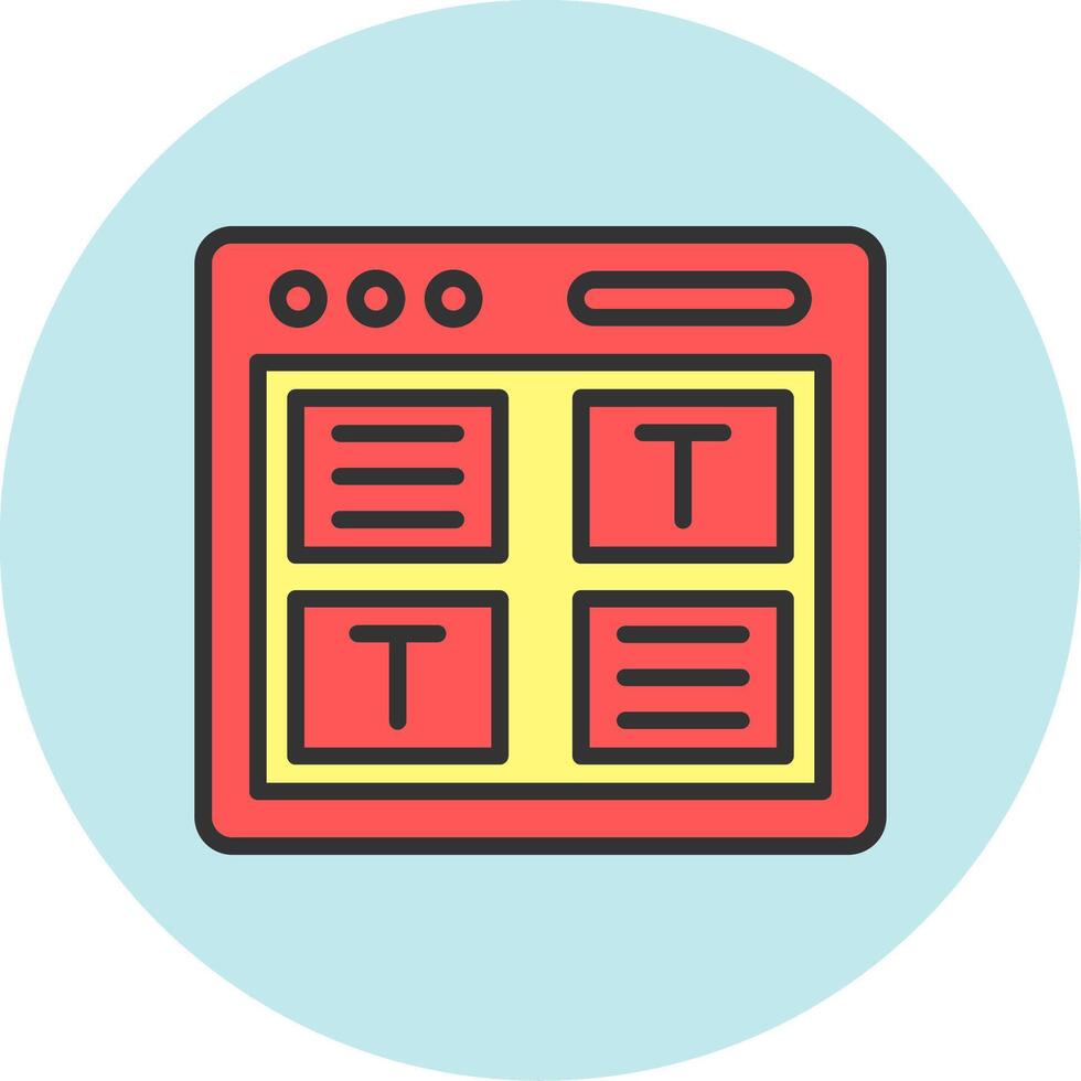 Web Design Icon Design vector