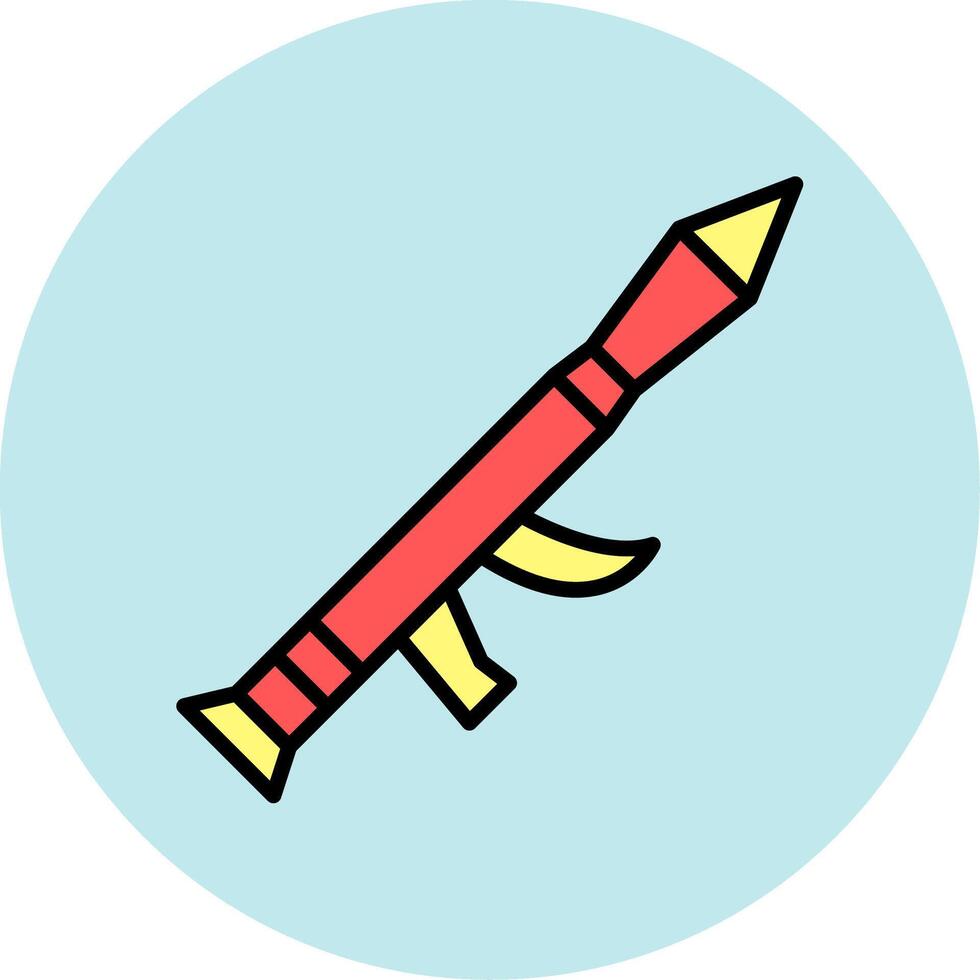 Bazooka Icon Design vector