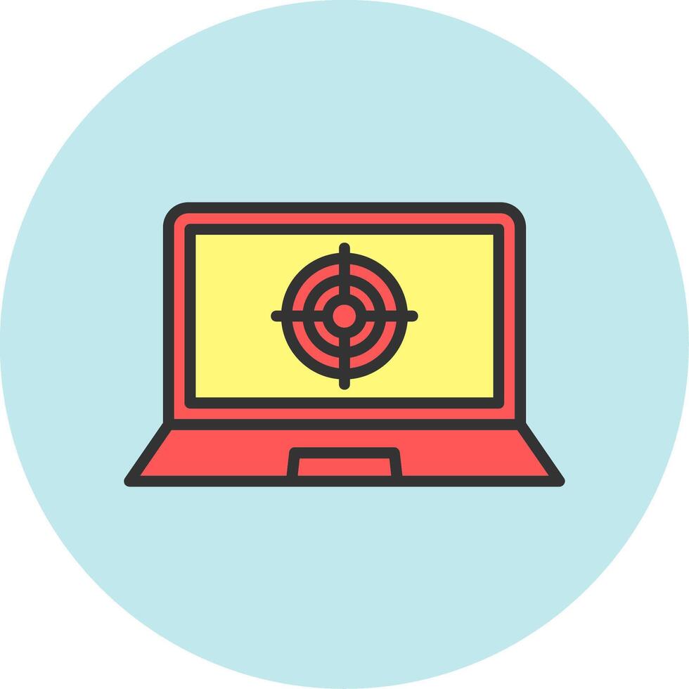 Target Icon Design vector