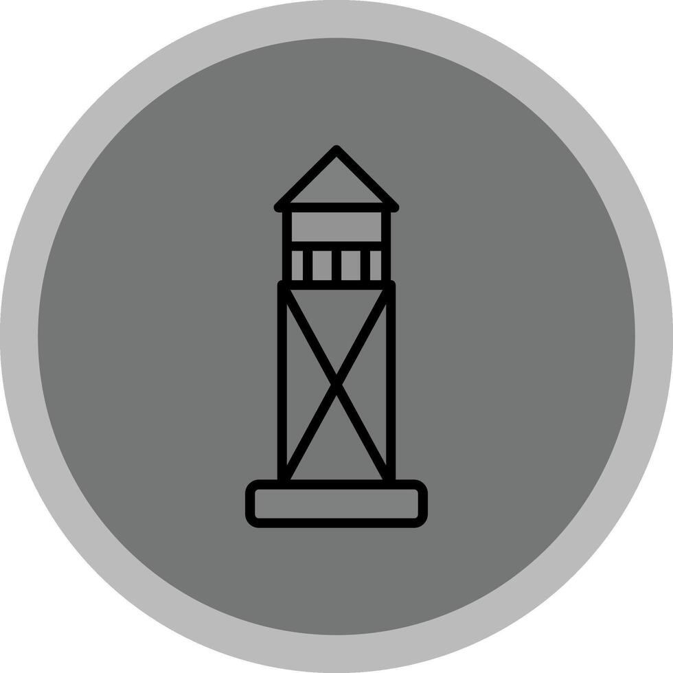 Watchtower Icon Design vector