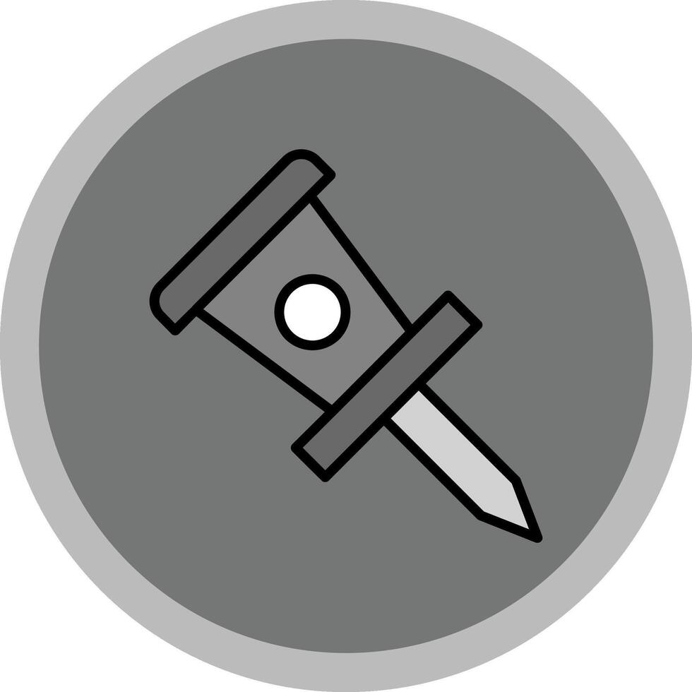 Pin Icon Design vector