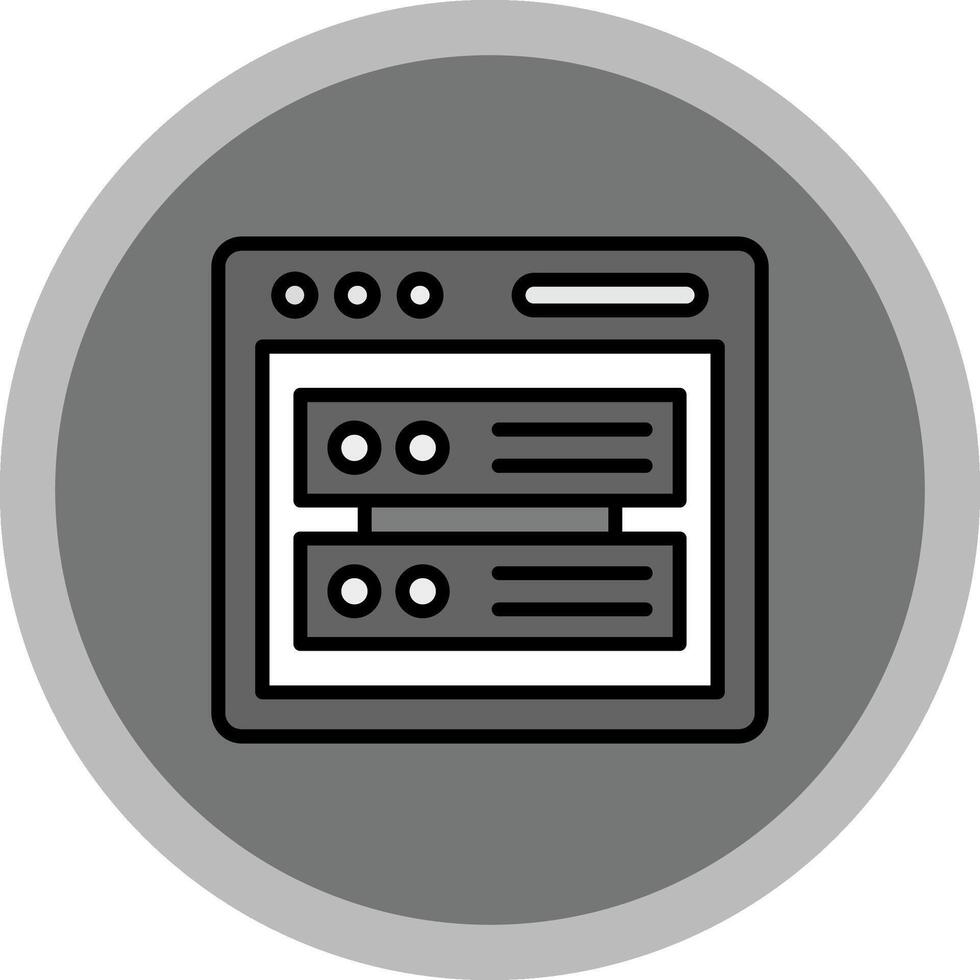 Database Icon Design vector
