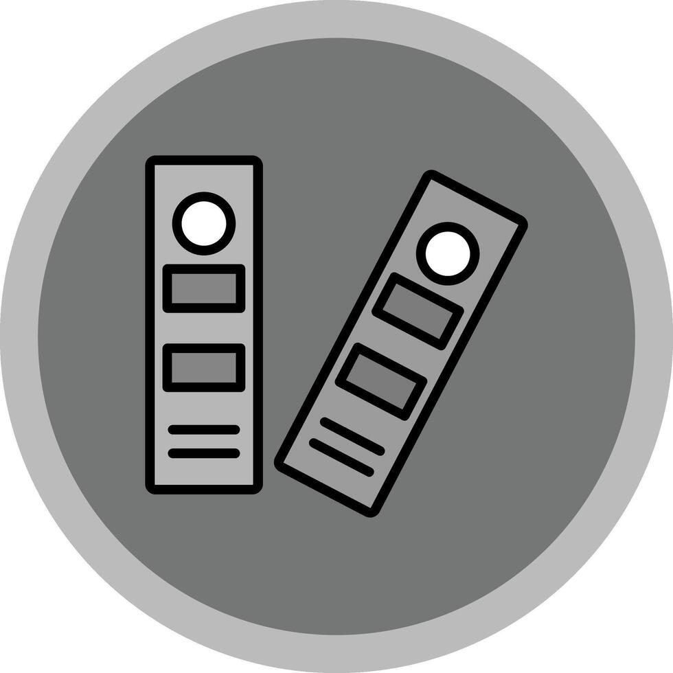 Binder Icon Design vector