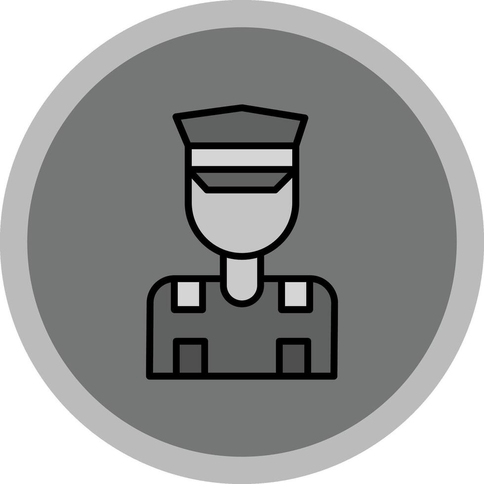 Pilot Icon Design vector