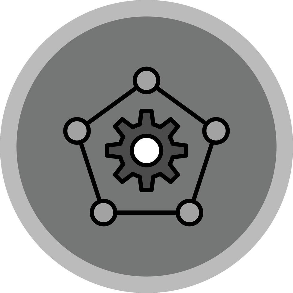 Network Icon Design vector