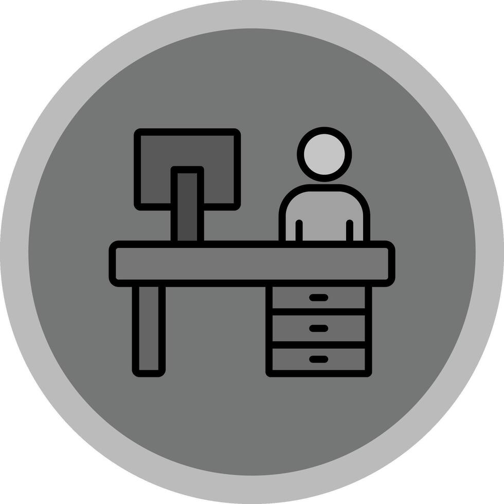 Work Space Icon Design vector