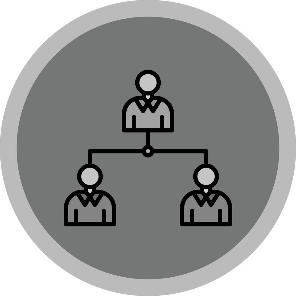 Hierarchy Icon Design vector