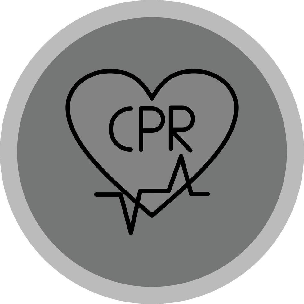 CPR Icon Design vector