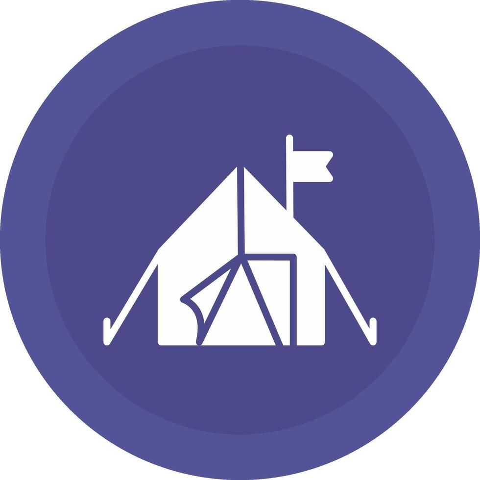 Tent Icon Design vector