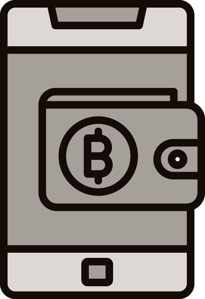 Wallet Icon Design vector