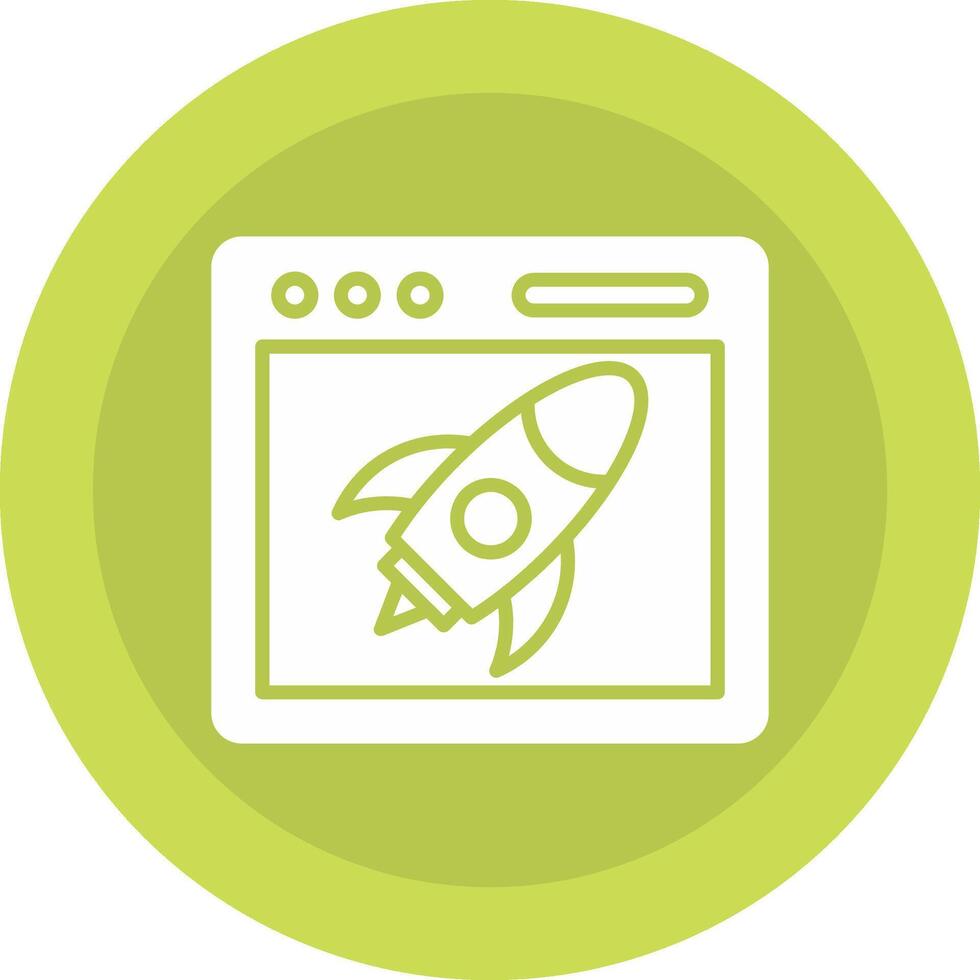 Launch Icon Design vector